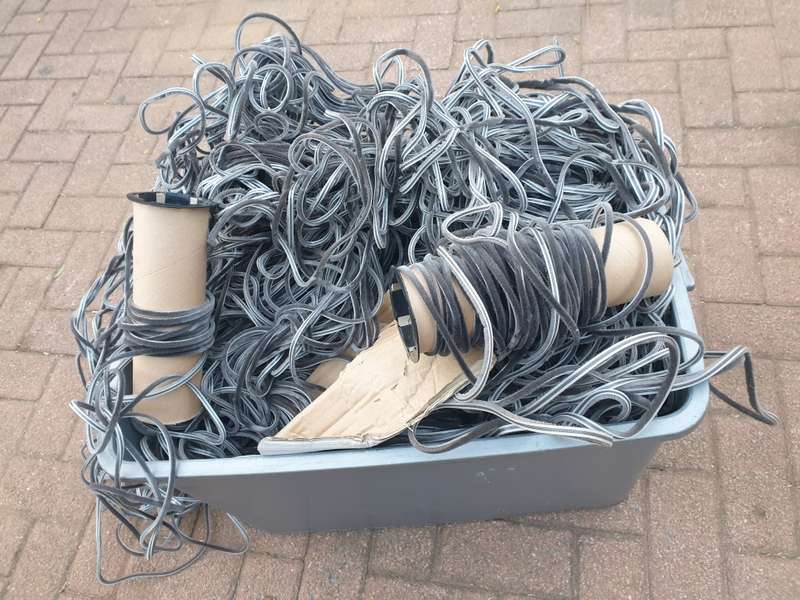 10 Metres None-Adhesive Wool Pile Strip For Doors/Windows (BID PER 10m Pile)!!!