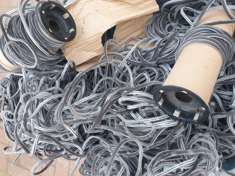 10 Metres None-Adhesive Wool Pile Strip For Doors/Windows (BID PER 10m Pile)!!!