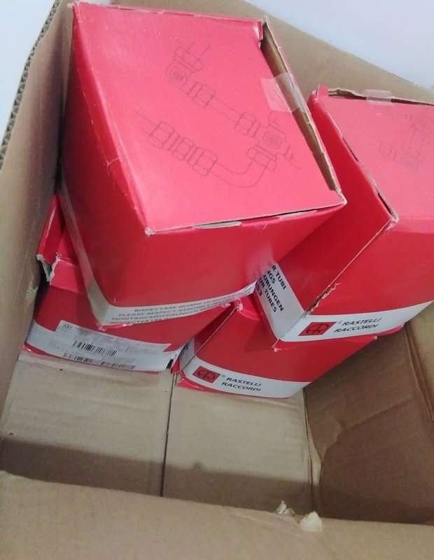Rastelli Raccordi DIN 2353 Industrial Heavy Duty Steel Hydraulic Fittings .280g (BID PER PICE)