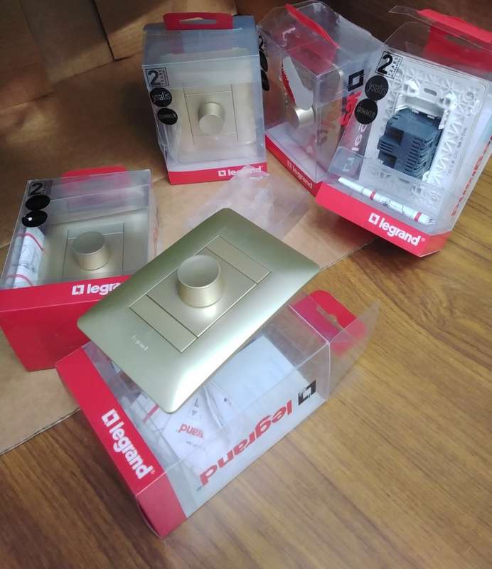 LEGRAND Rotary DIMMER, Single Lever Switch (BID PER PACK )