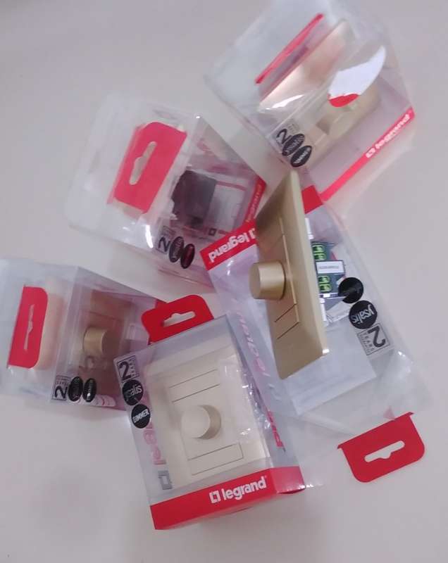 LEGRAND Rotary DIMMER, Single Lever Switch (BID PER PACK )