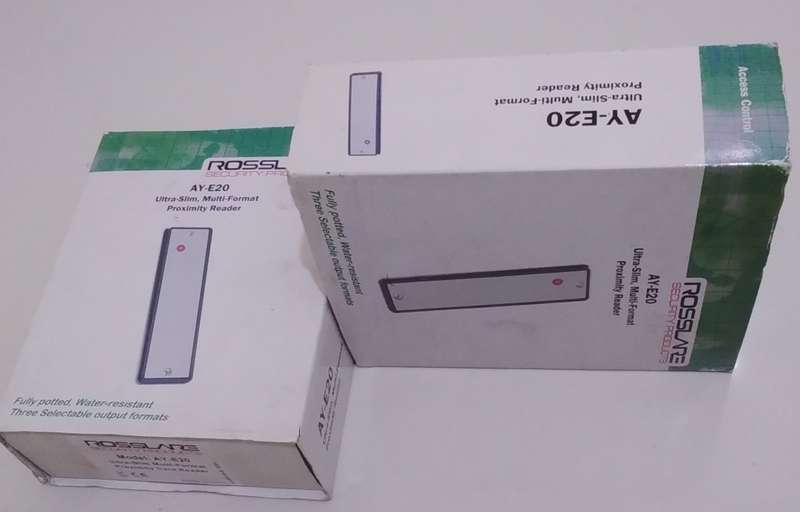 Rosslare AY-E20 Ultra slim Multi-Format Proximity Reader/Controller  (BID PER PIECE)!!
