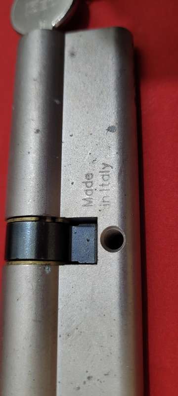 ISEO (ITALY) 110mm High Security Stainless Steel Cylinder Lock