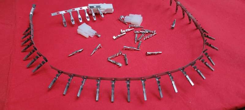 WURTH/CVILUX  ASSORTED Crimp Terminals/Connectors (100x In Strips or Loose).