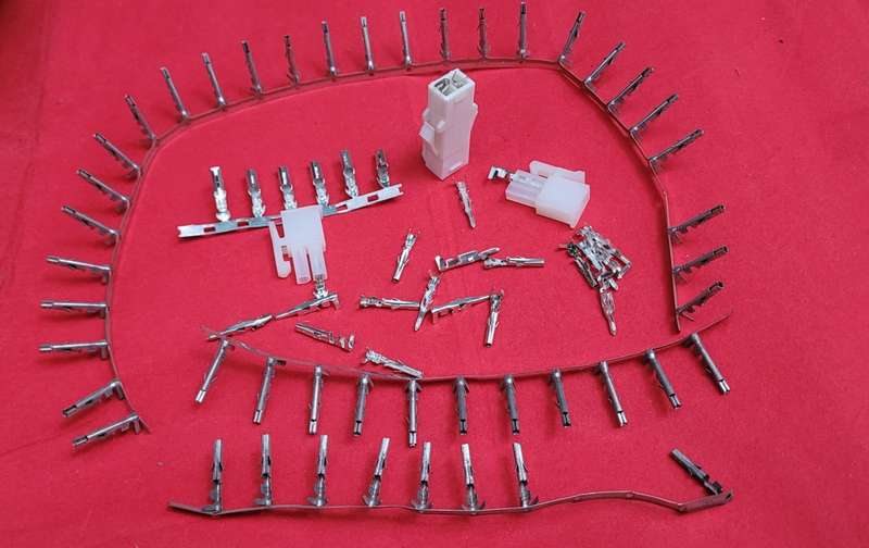 WURTH/CVILUX  ASSORTED Crimp Terminals/Connectors (100x In Strips or Loose).