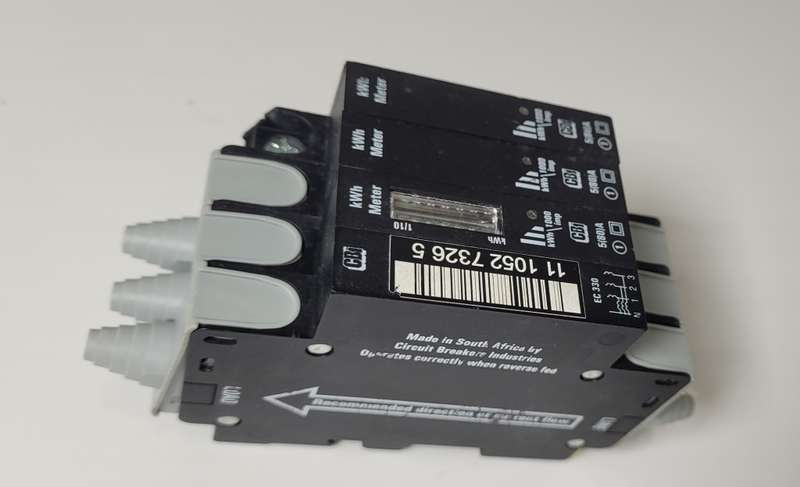 80A, 3-Phase Rail-Mount Smart Meter UNUSED/HARDLY USED?  (00016 on the clock)