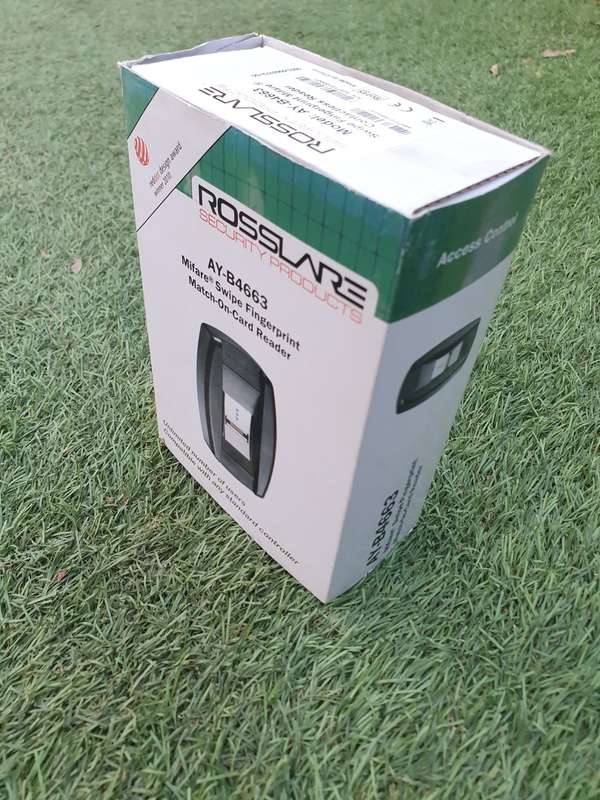 Rosslare AY-B3663  Mifare Swipe Fingerprint Match-On-Card-Reader (BID PER PIECE)