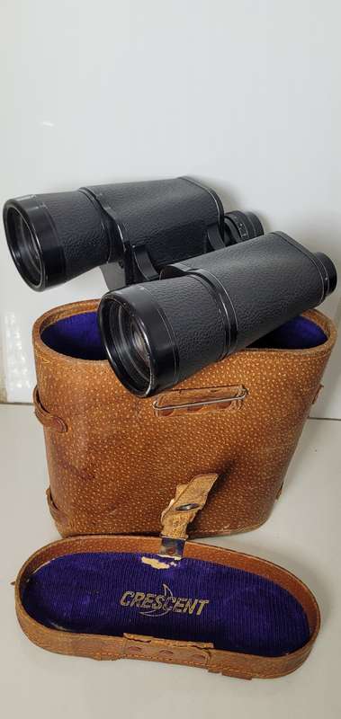 CRESCENT 12x50  Highest Quality Coated Optics Binocular (No Strap as Pictured)