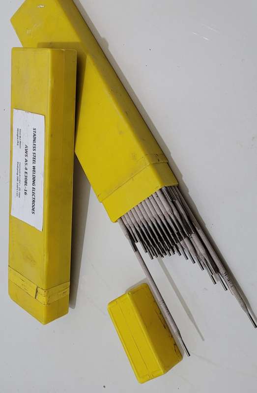 UNUSED 2.0mm Top Quality Stainless Steel Welding Rods AWS A5.4-E308L-16  2Kg Packs- (Bid Per Pack)