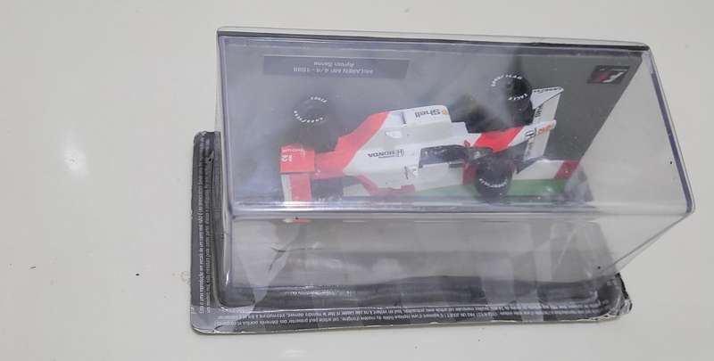 (One Lot) UNUSED 1:38 & Honda Mc Laren MP 4/4 1988 Vintage Scale Model Collectable Cars