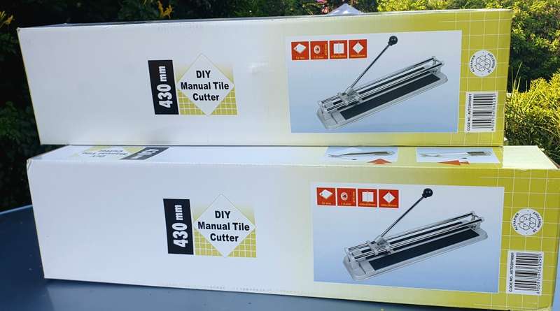 UNUSED 430mm Manual Tile Cutter (BID PER PIECE)!!!
