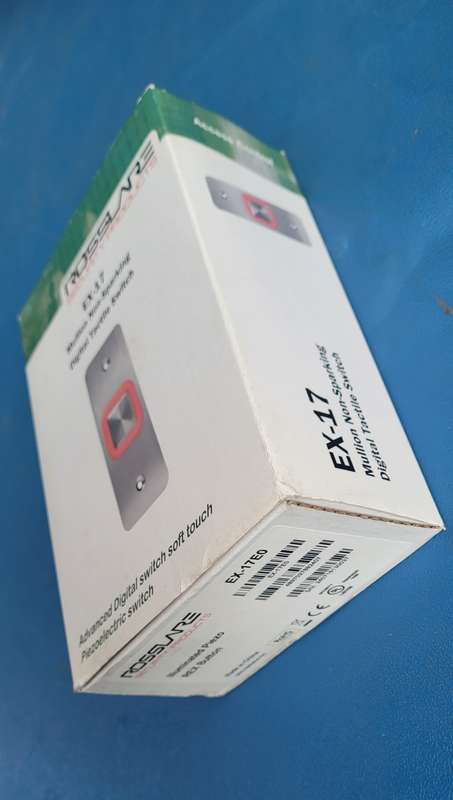 Rosslare EX-17 Advanced Digital Piezoelectric Soft Touch /Anti-Vandal Tactile Switch