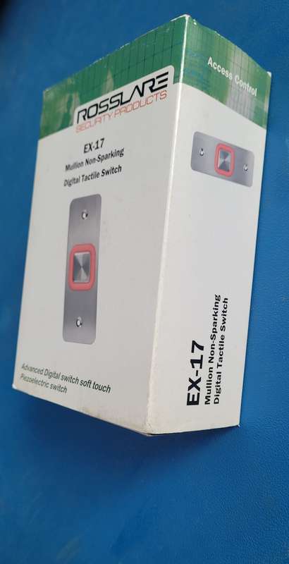 Rosslare EX-17 Advanced Digital Piezoelectric Soft Touch /Anti-Vandal Tactile Switch