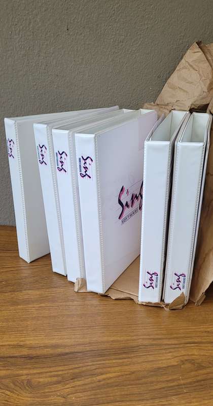 UNUSED A4 Office Files (Selling as used). (Bid Per Piece)  LAST 4x