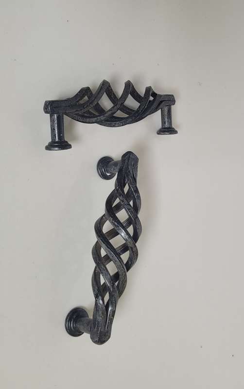 Designer 10Cm TWISTED Cabinet Drawer Handles Type 13 (Bid Per EACH Pack Of 10x)!!!