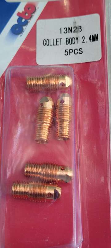 5-Piece 2.4mm Welding Collet Body (BID PER PIECE)!!