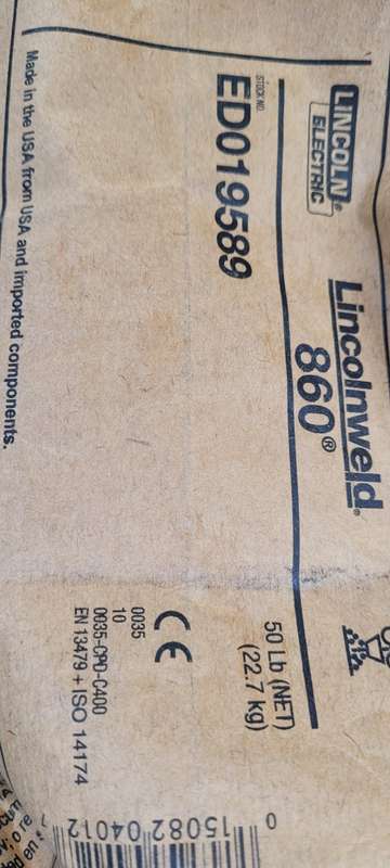 Lincolnweld 860 Submerged Arc Welding Flux 22.7Kg Bag