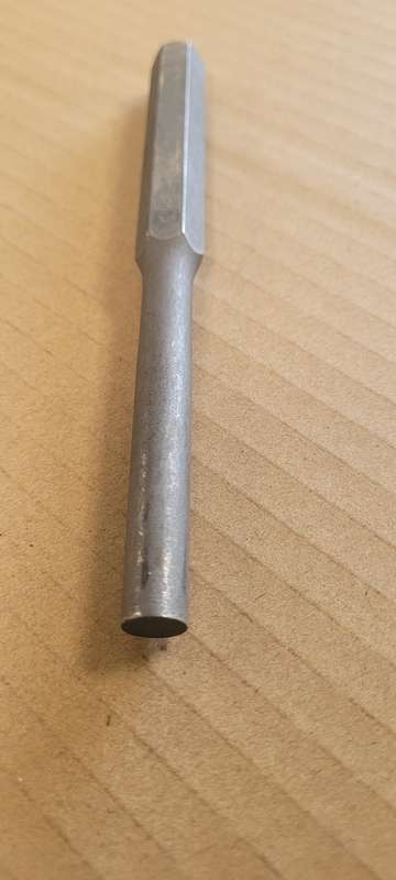 10mm High Quality Hexagonal Long Pin Punches (Bid Per Piece)