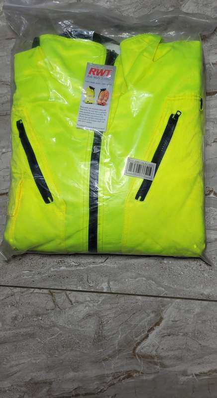 High Quality 4XL Reflective Bunny Jacket (With Detachable Sleeves & Fleece Lining)