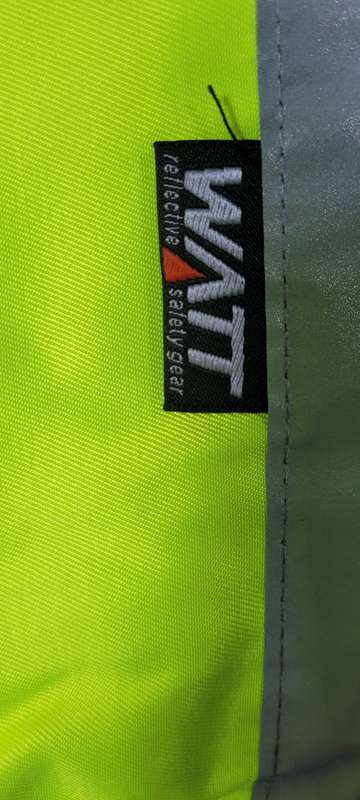 High Quality 4XL Reflective Bunny Jacket (With Detachable Sleeves & Fleece Lining)