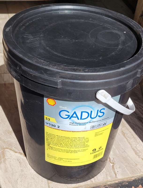 18Kg SHELL GADUS S2 V220 High Performance Multi-Purpose Extreme High Pressure Grease