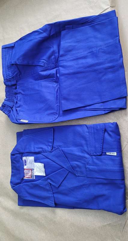 SABS Approved MB EVERLAST  2-Piece Work-Suit. Chest 112, Waist 102 (Bid Per Piece)