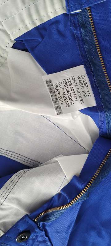 SABS Approved MB EVERLAST  2-Piece Work-Suit. Chest 112, Waist 102 (Bid Per Piece)