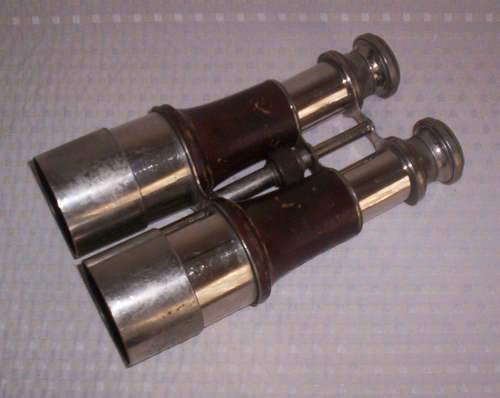 ANTIQUE c1900 British Officer (Ross, England) Binoculars in good working condition