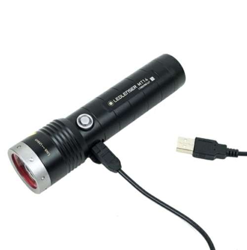 Ledlenser MT14 1000 lumens, Rechargeable torch