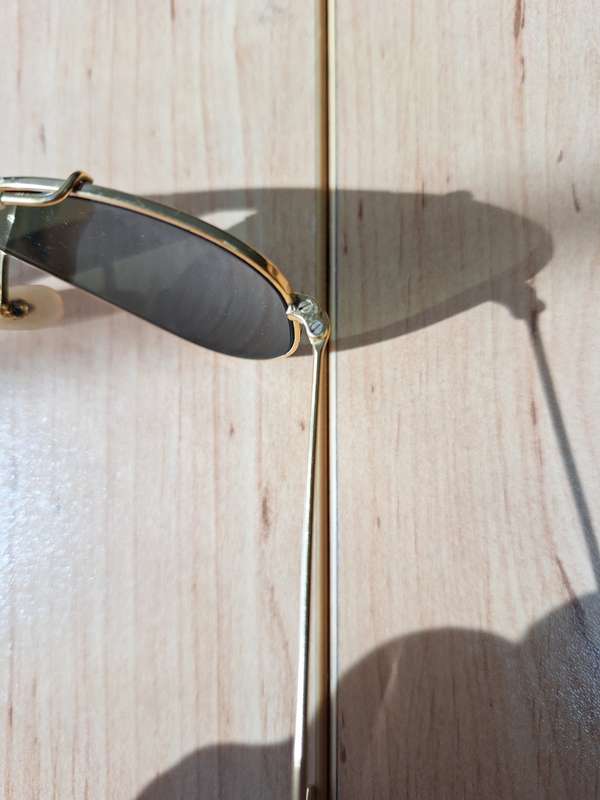 Vintage B&L ray ban Aviator 52 mm (babyface) for Mr Raison only