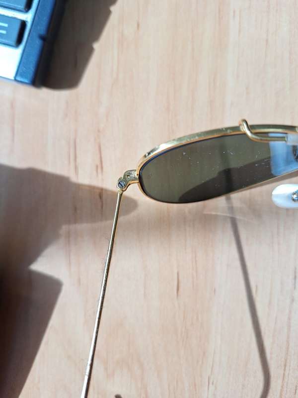 Vintage B&L ray ban Aviator 52 mm (babyface) for Mr Raison only