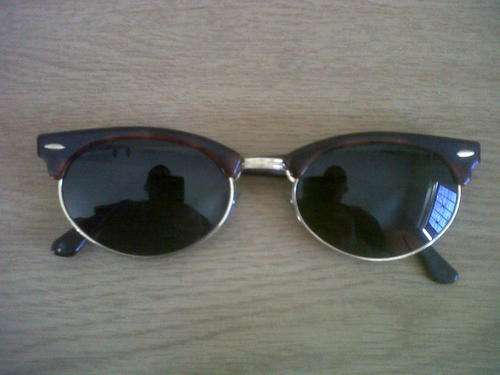 RAREST Vintage B&L Ray Bans Clubmaster OVAL W1264 With Pouch