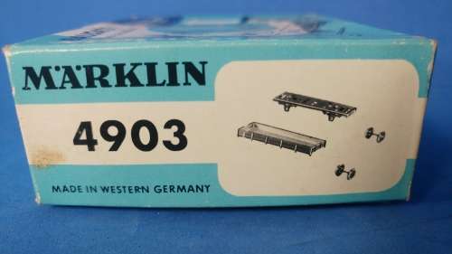 Marklin 4903 flat wagon kit boxed