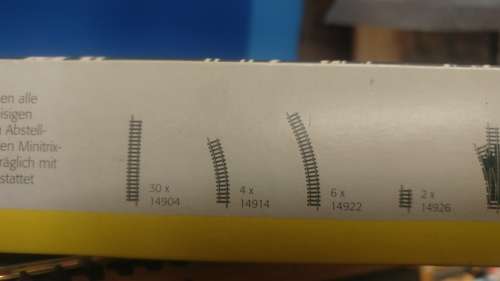 Minitrix Track extension set, 14301