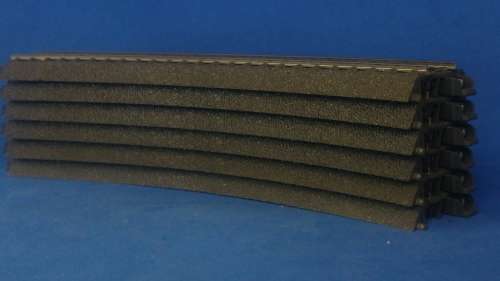 Marklin 24224 set of 6x R2 437.5mm 24.3 Deg curves