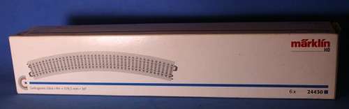 Marklin 24430 curved track R4, 579.3mm