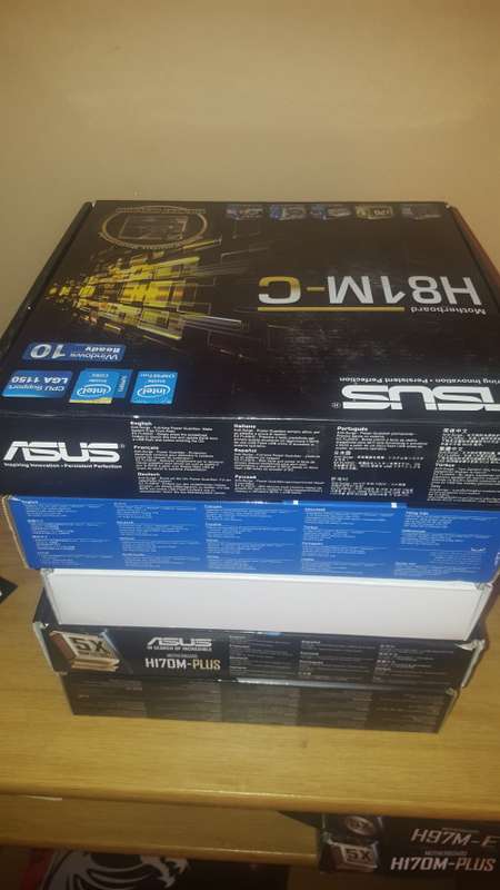 5 mix h81 boards and h110