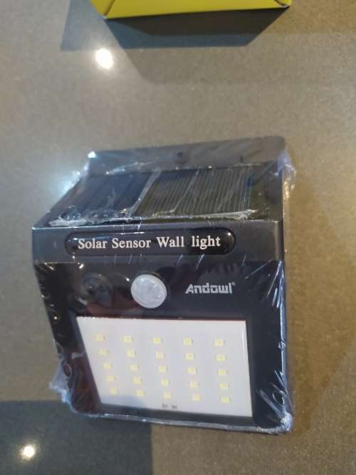 Motion Activated Solar Charged Security Light - Surprisingly bright! - Free R60 Gift Included!