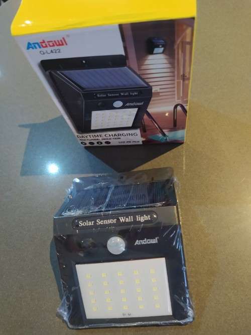 Motion Activated Solar Charged Security Light - Surprisingly bright! - Free R60 Gift Included!