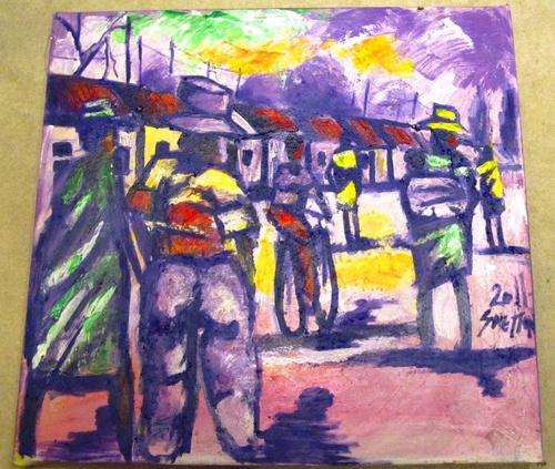 A Day in the Township by Sheltan Chaumbezvo - Already Streched