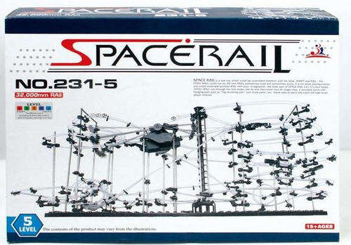 Spacerail Level 5 Marble Roller Coaster - DIY