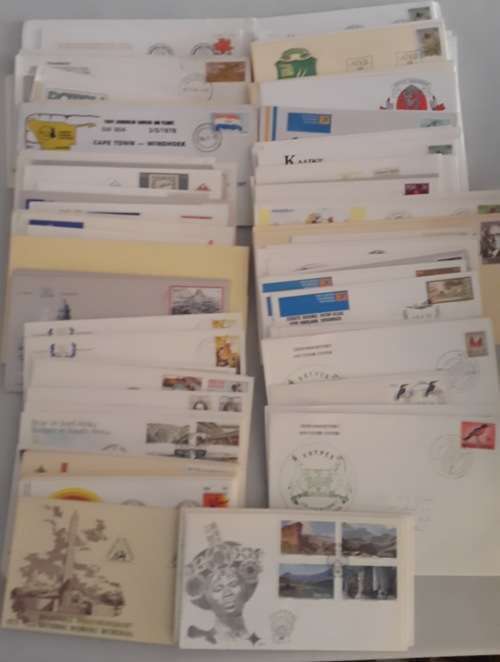 South Africa, Homelands, SWA, Box FDC's/ Datestamp Cards etc - Approx 6.5kg