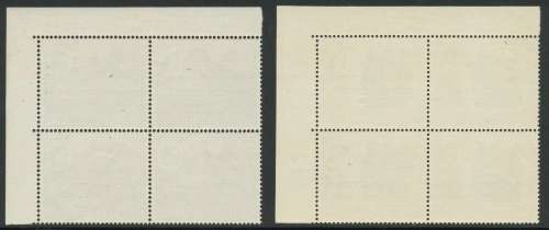 Rhodesia. 1966 10s & £1 corner blocks. Umm. Scarce