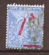 Griqualand West SG 1. Used probable forgery of this Rare stamp
