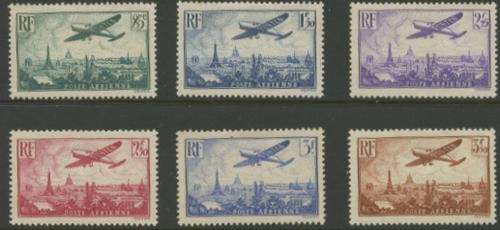 France: 1936 Air to 3f 50. vfm