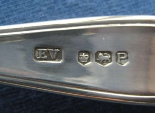 Sterling silver christening set / child's cutlery set
