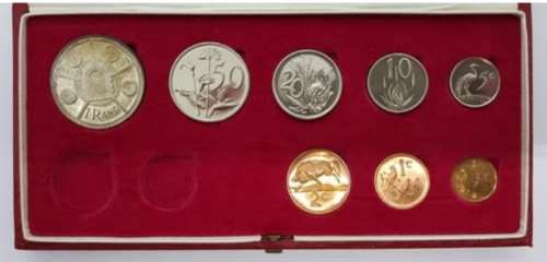 1974 SA Short Proof Set as per photo