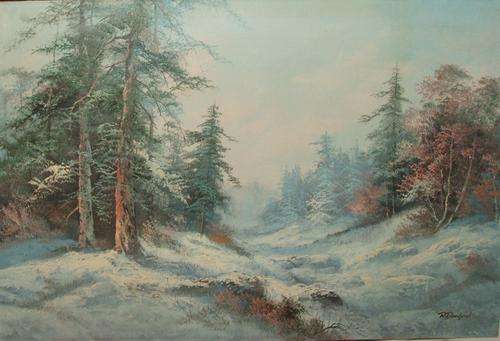 Beautifull Oil on canvas on board. R Danford 90 x 80cm