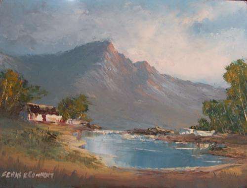 Frans Kromhout. Beautiful Oil on board.  300 X 400mm