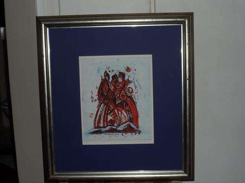 Lithograph Dirk Meerkotter